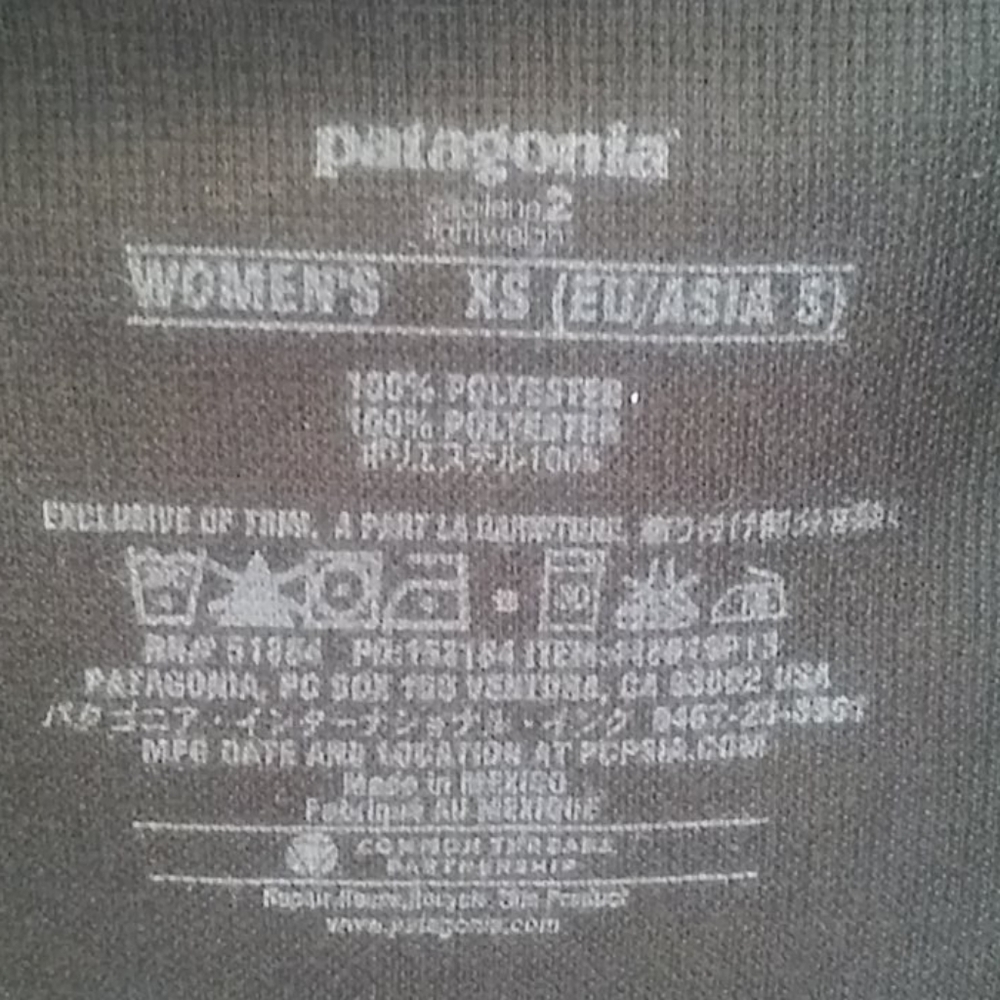 Patagonia Black Thermal Size XS - Picture 5 of 8